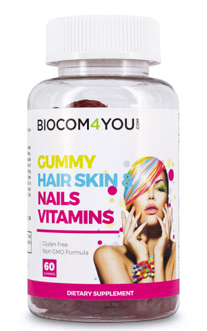 Gumivitamin Hajra, Bőrre és Körömre 